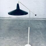 Panama Floor Lamp in Black by Wim Rietveld for Gispen, 1957