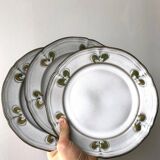 Set of 3 ceramic plates