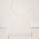Vintage white metal children's chair