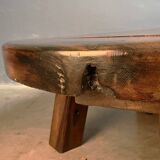 Brutalist Coffee Table Around Sleepers Rustic