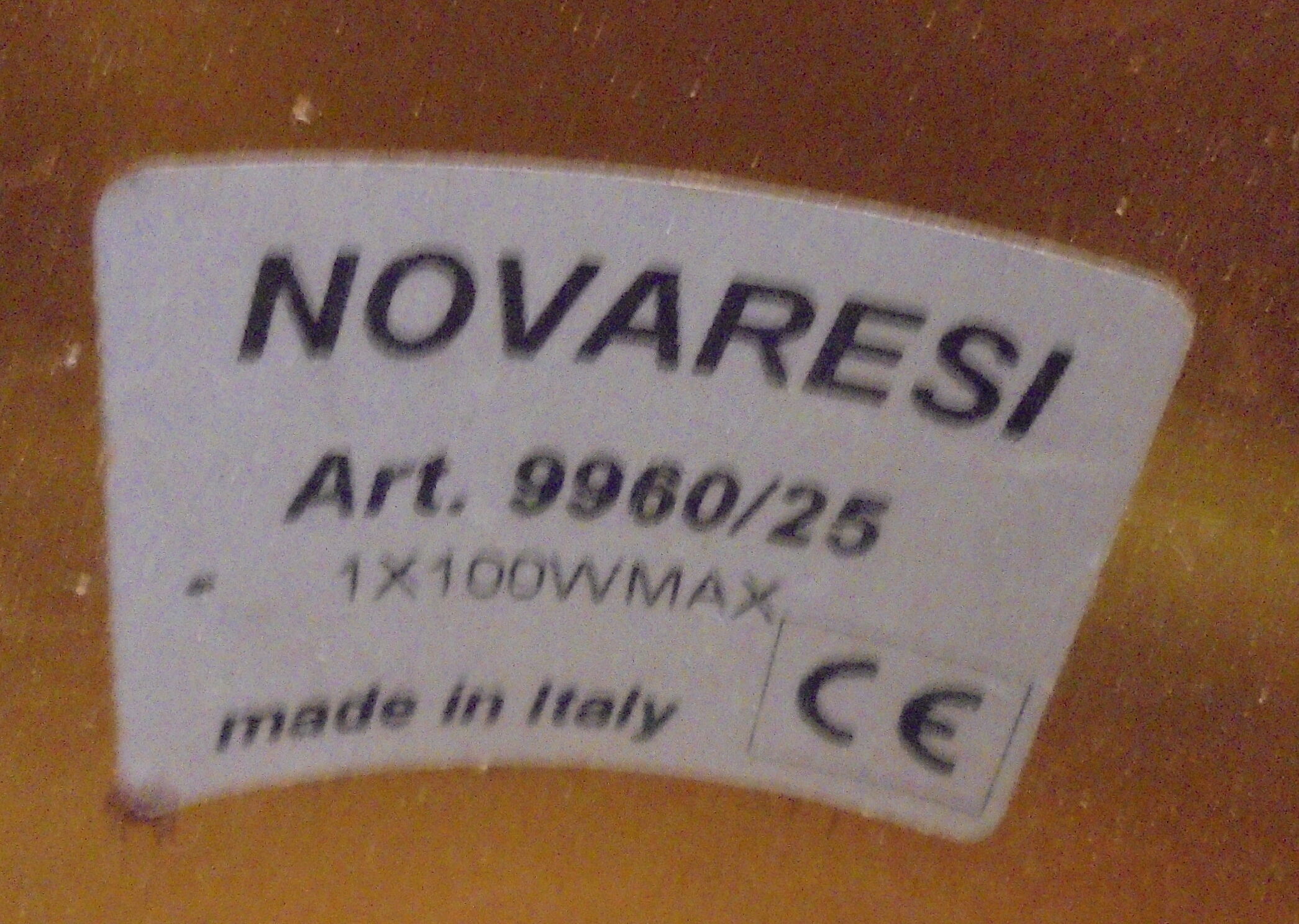 Murano glass chandelier published by Novaresi,80s