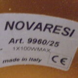 Murano glass chandelier published by Novaresi,80s