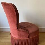 Pink toad chair