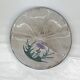 Thistle-themed decorative plate by Daniel Étienne in Vallauris