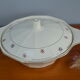 Sarregemines soup tureen, floral motif