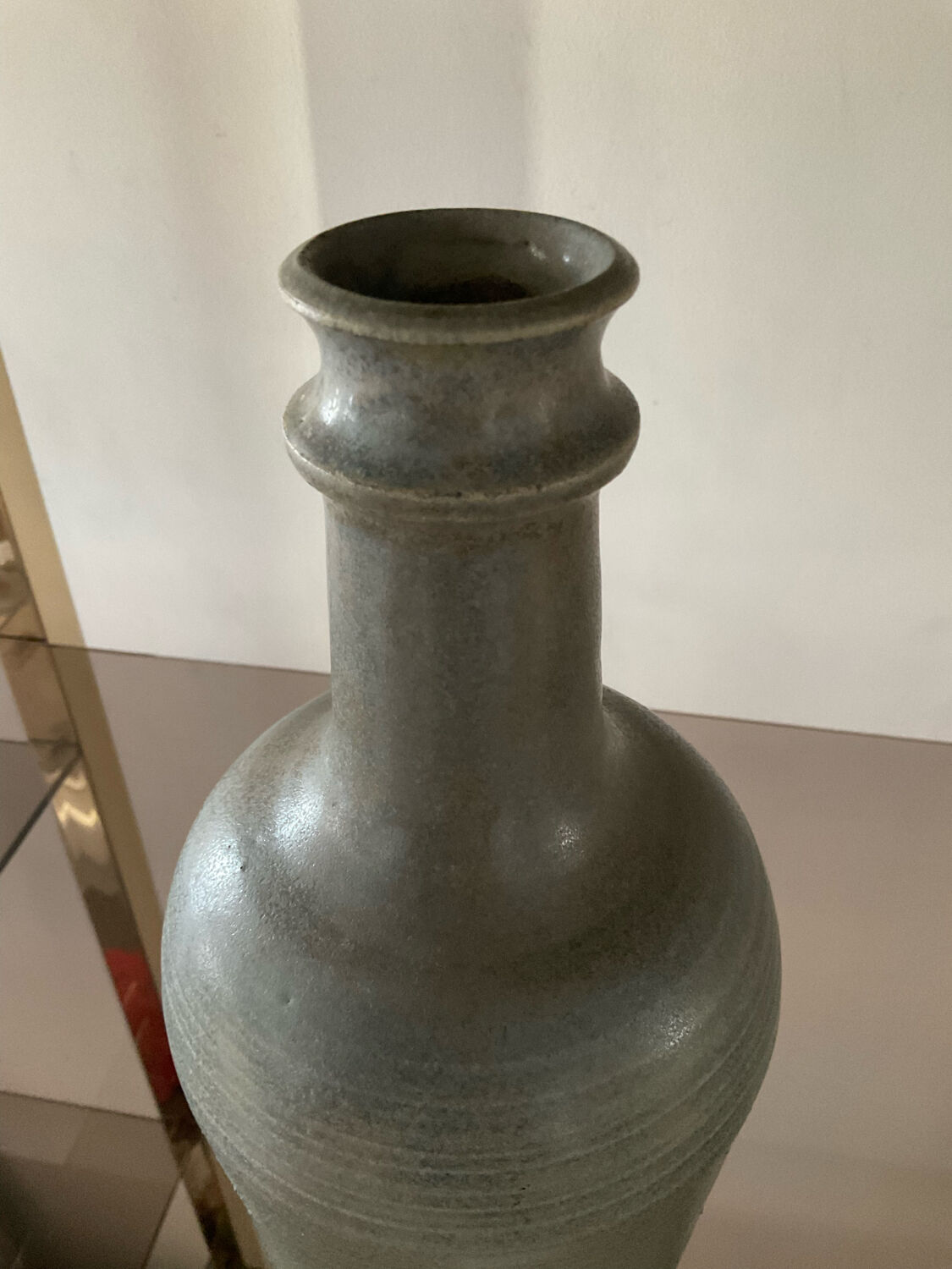 Vintage stoneware vase