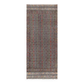 Vintage Turkish kilim, handwoven, 141x356 cm.