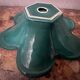 CAB Art Ceramics of Bordeaux - Large green art-deco centerpiece