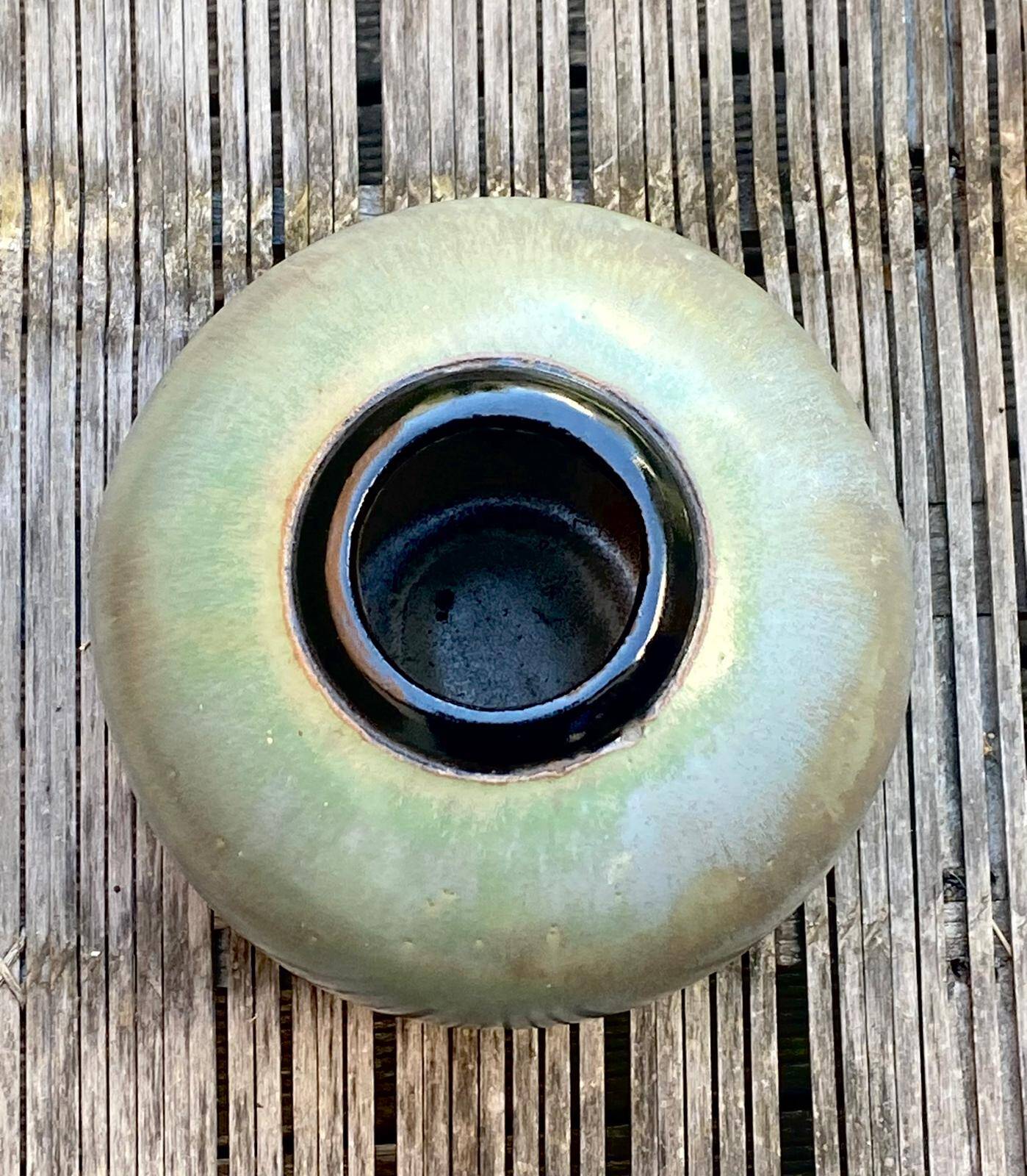 Vase boule Art Déco  A Gentil et F.E Bourdet