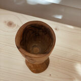 Wooden vase