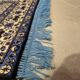 Tapis bleu
