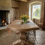 Monastery table in solid oak