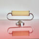 Functionalist wall lamp, Czexhoslovakia
