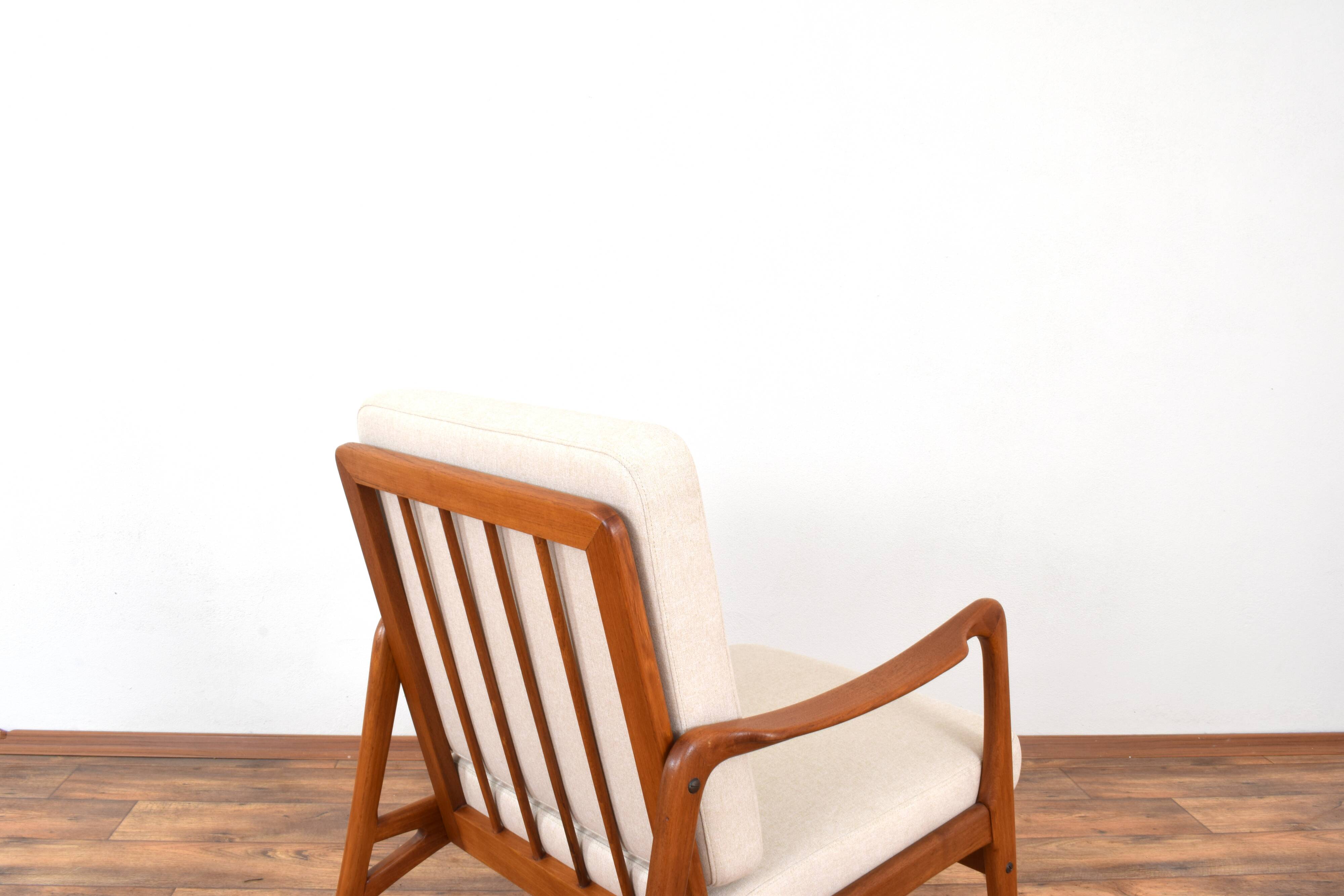 Mid-Century Danish Teak Lounge Chair, 1960s.