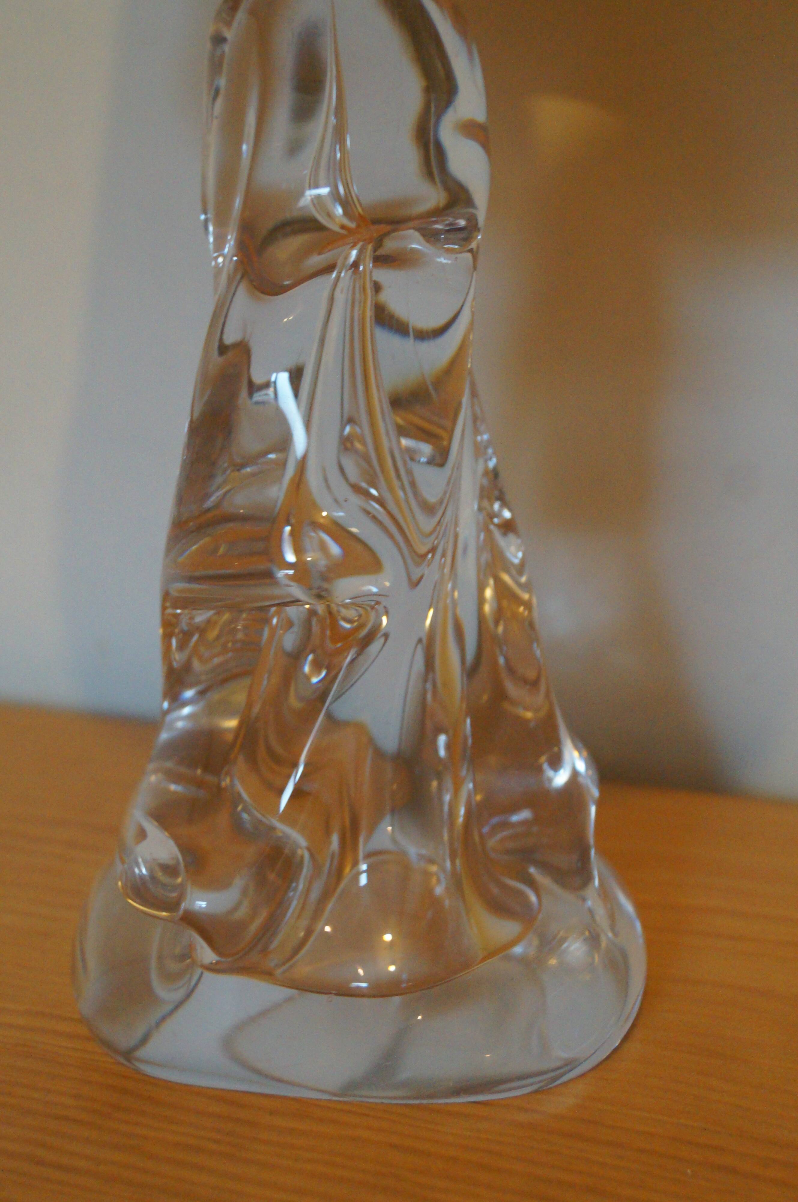 Art-deco crystal lamp 1930