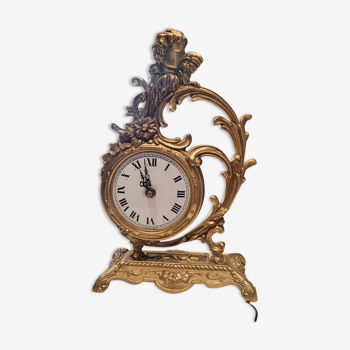 Brass clock