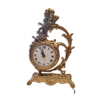 Brass clock