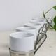 Set of 5 Letang Remy espresso cups, 1980s