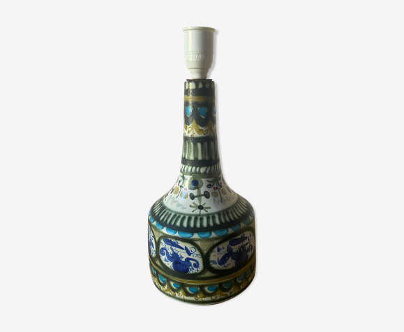 Pied de lampe en céramique Keraluc vintage