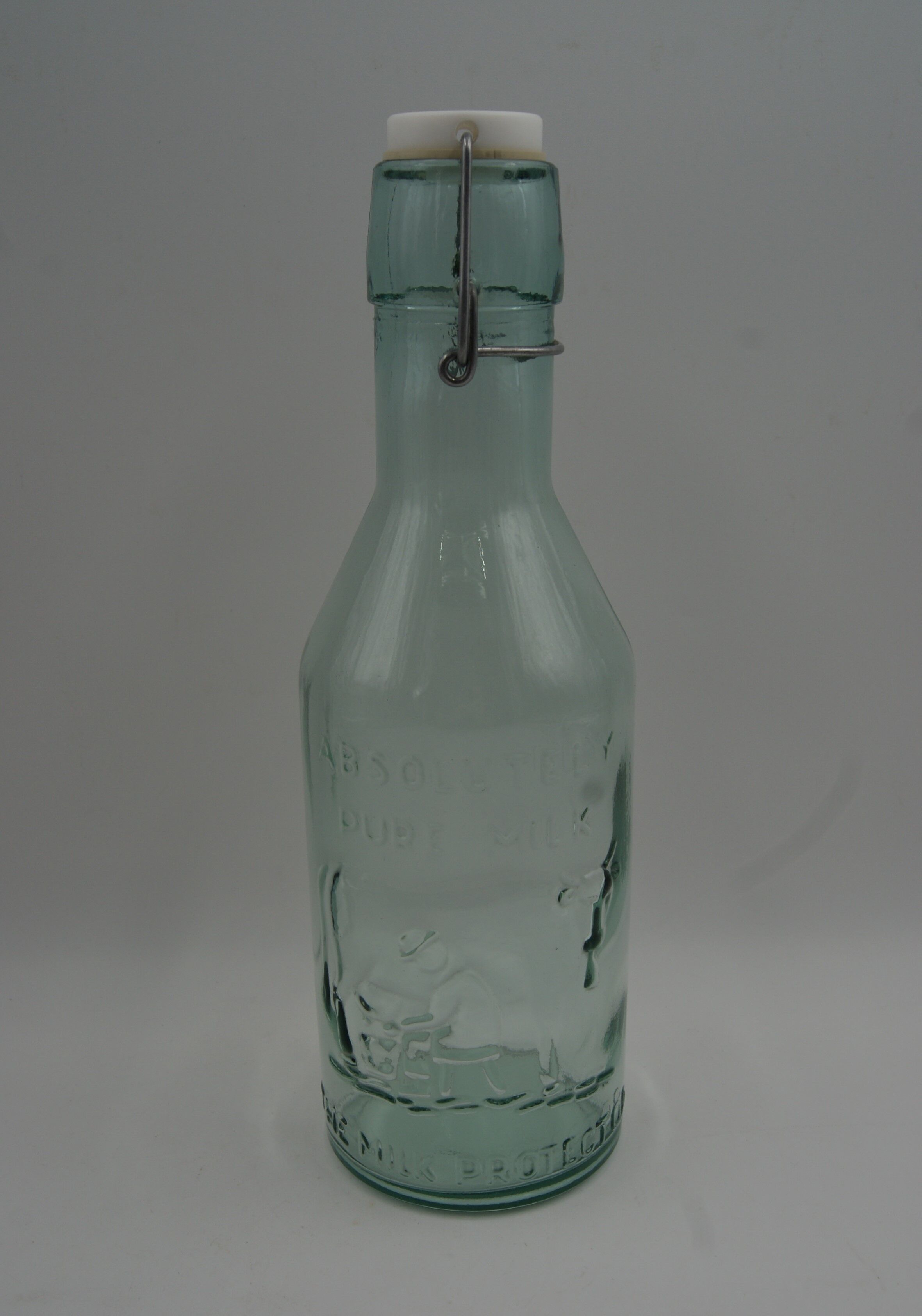Bouteille de lait Angleterre vintage