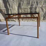 Table d'appoint verre fumé