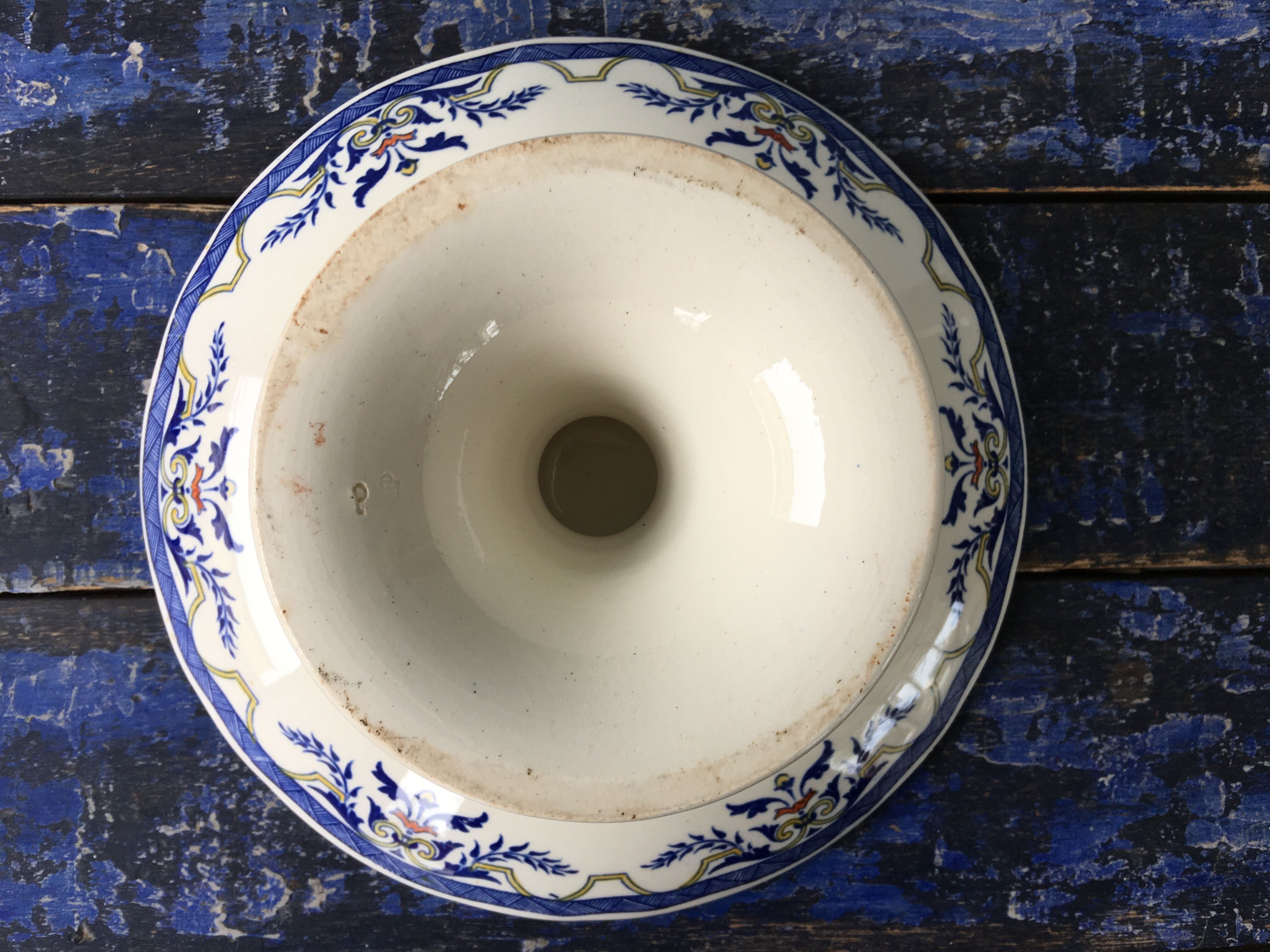 Compotier earthenware in the early 20th century