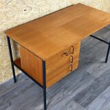60s 70s teak desk by Günter Renkel for Rego Mobile Germany