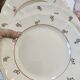 Set of 10 plates + 10 soup plates Arromanches Sarreguemines model