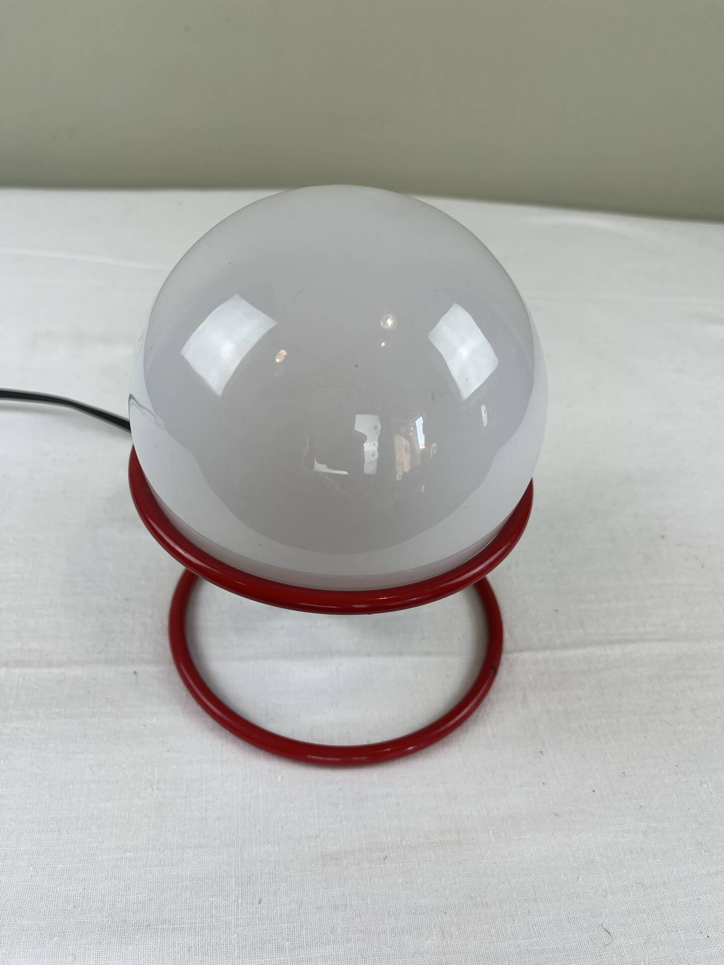 Lampe boule vintage design italien années 70