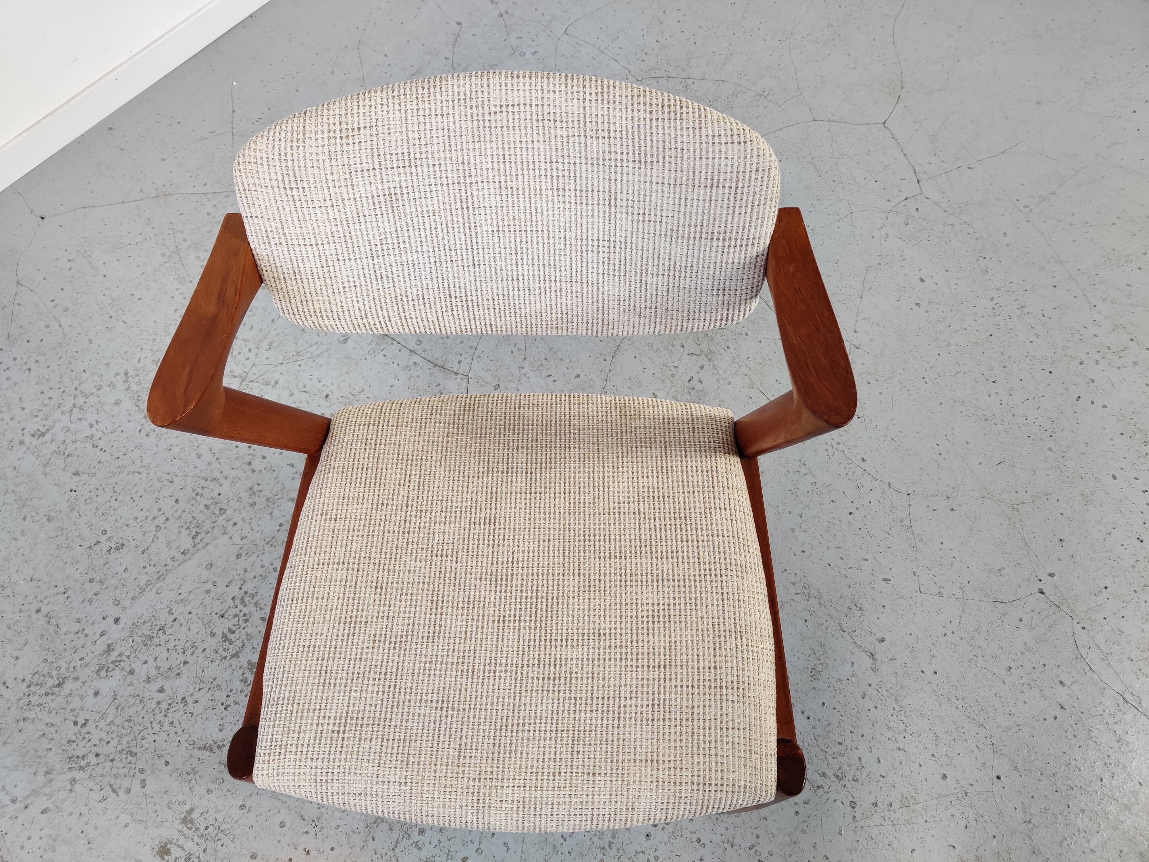 Kai Kristiansen model 72 teak chair, Denmark 60s