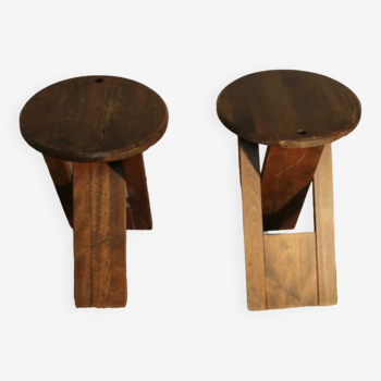 Wooden tables, 20th century
