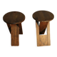 Wooden tables, 20th century
