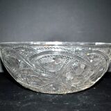 René Lalique art deco bowl with a frieze of birds, Pinsons model, 1933 – crack
