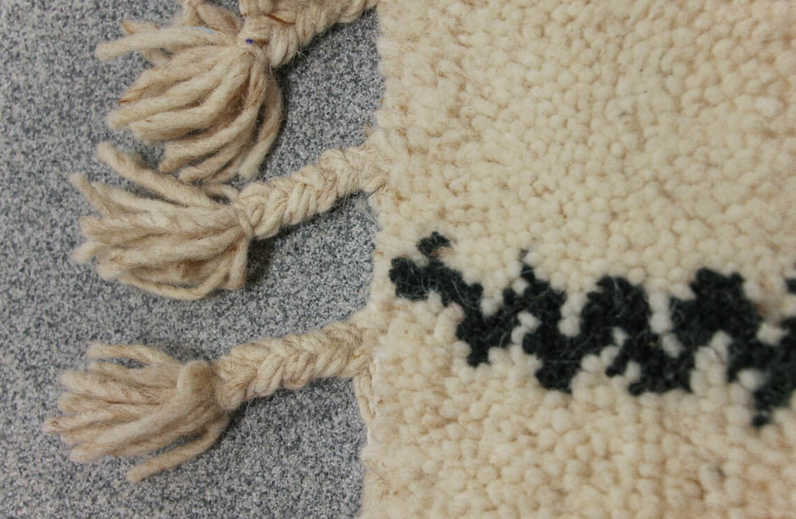 Carpet beni ouarain beige 200x150cm