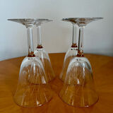 Verres à vin vintage 1960