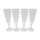 Set of 4 flutes