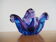 Midcentury Artglass Bowl, From Czechoslovakia, 1950s