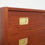 Commode en teck, design danois, années 1960