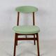 Chaises de salle à manger vert clair de Rajmund Halas, années 1970, ensemble de 2