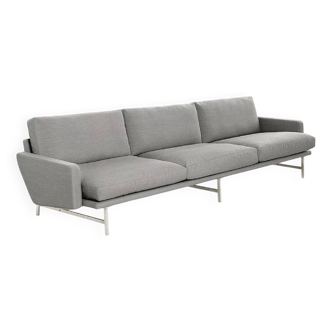 Fritz Hansen Lissoni Sofa - Grey Fiord / Stone/Stone (251)