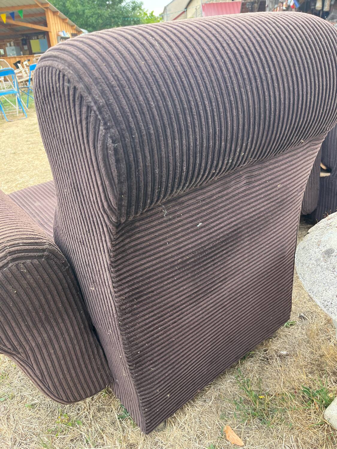 Fauteuils velours