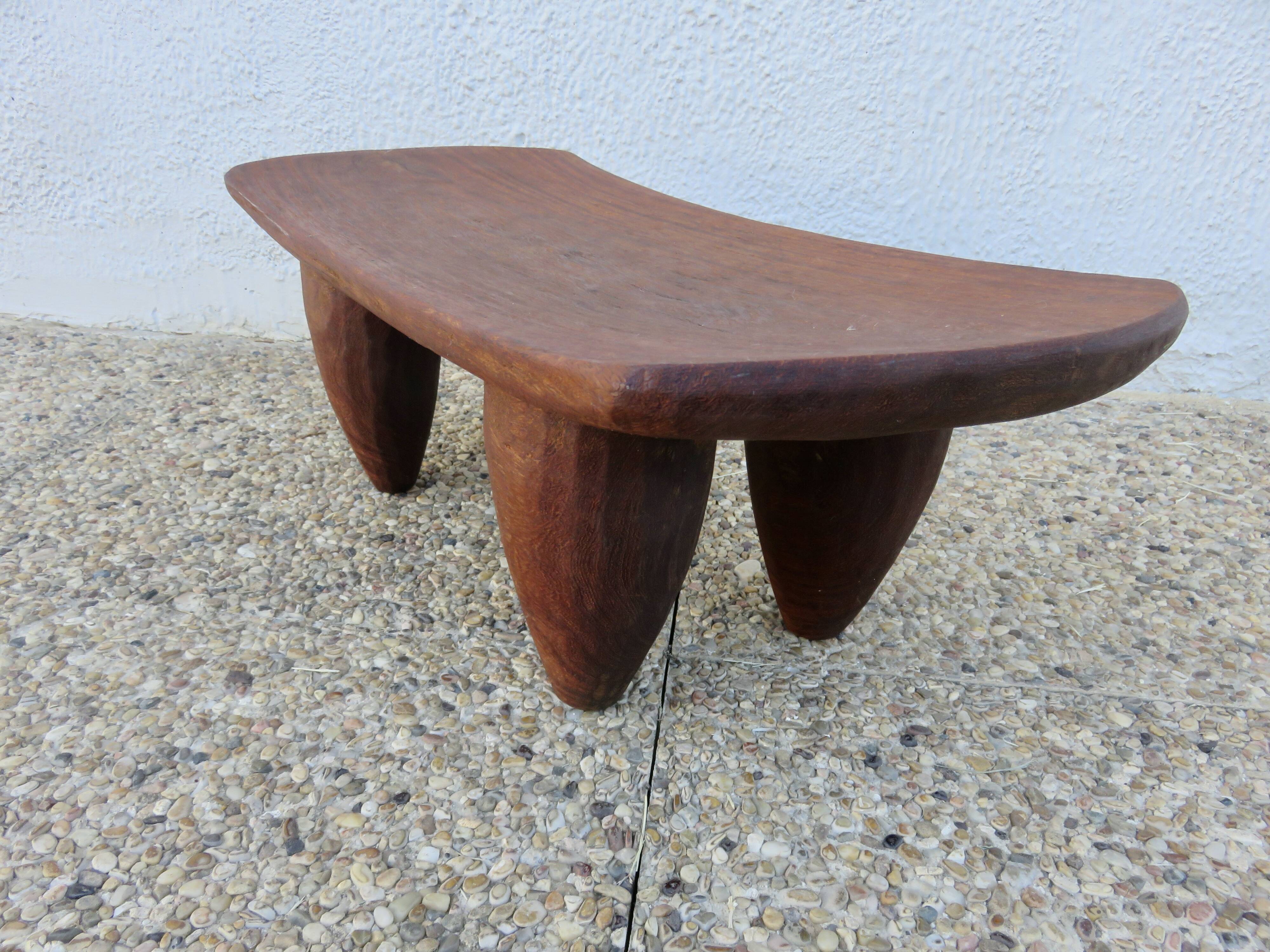 Grand tabouret Senoufo, Burkina Faso, années 60