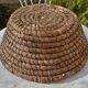 Baker's basket with braided wicker bread early twentieth century