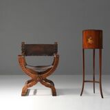 Antique Neo-Renaissance Throne Chair, France 1890s