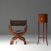 Antique Neo-Renaissance Throne Chair, France 1890s