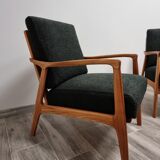 Restored pair of armchairs by Uluv