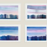 Minimalist landscape in ink 10