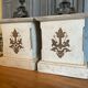 2 x French church consoles