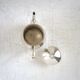 Paire de cafetières plaqué argent