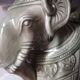 Duo de lampes éléphant en ceramique